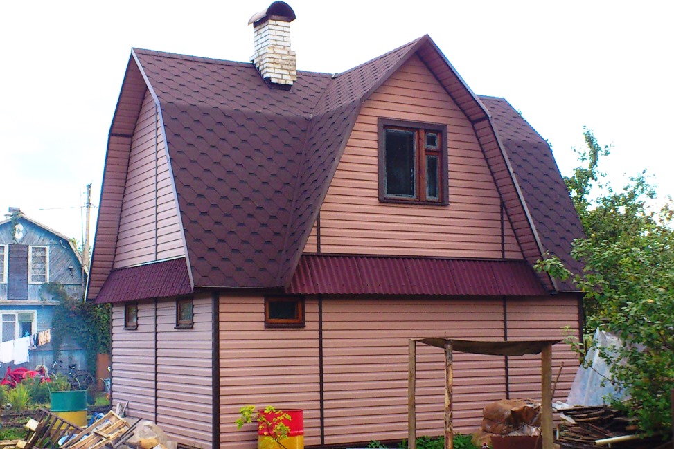 Кровля из шингласа Кровля из шингласа