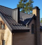 Замена кровли картинами Grand Line клик-фальца Pro  с демонтажом металлочерепицы - ПОСЛЕ - Фото 2